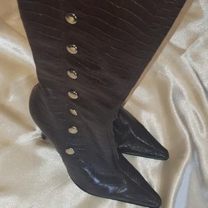 Alligator Look Boots